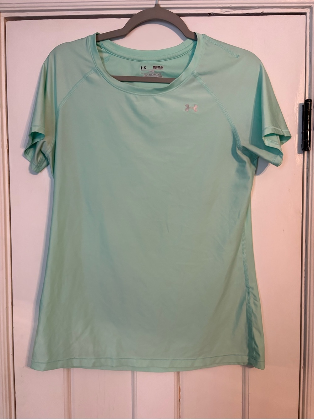 Under Armour Women's Mint Green Short Sleeve Performance Tee